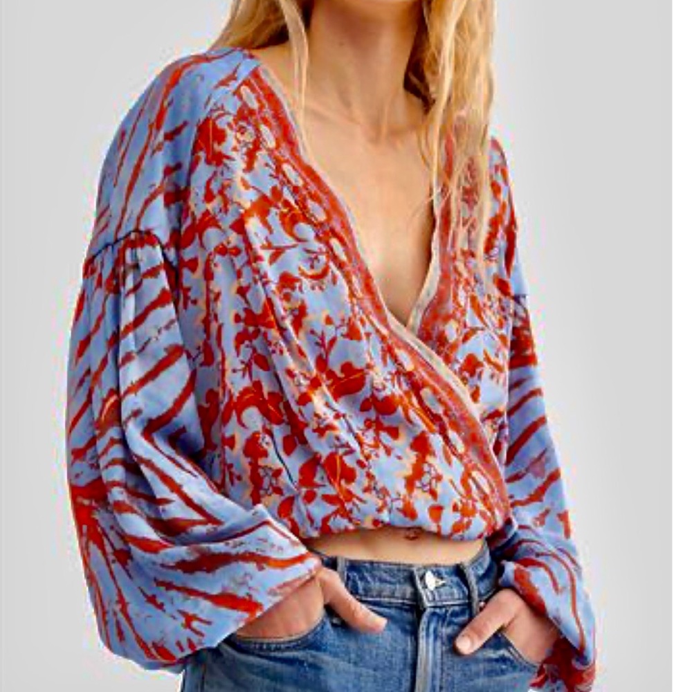 Free People Cruisin Together Blouse